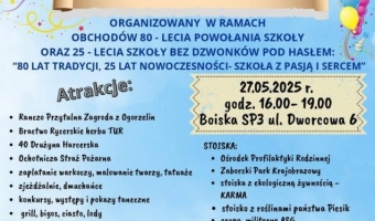 Zapraszamy na festyn 28.05