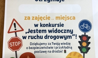 Konkurs plastyczny - Bezpieczeństwo w ruchu drogowym
