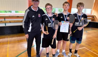 Badminton - Drugie miejsce w półfinale wojewódzkim 2025