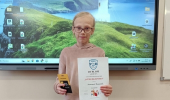 Wielki sukces naszej uczennicy