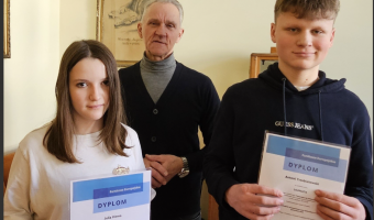 Sukces uczennicy klasy 7a i ucznia klasy 8a!