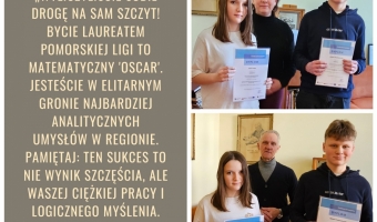 Sukces uczennicy klasy 7a i ucznia klasy 8a!