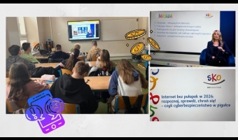 Internet bez pułapek - lekcja on line klasy 6c