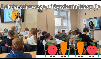 Lekcja zdrowego odżywiania klasy 6c