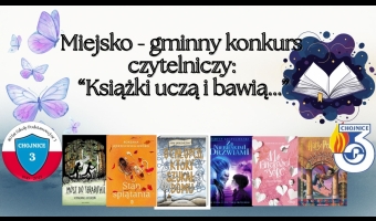 "Książki uczą i bawią..." konkurs czytelniczy '2026