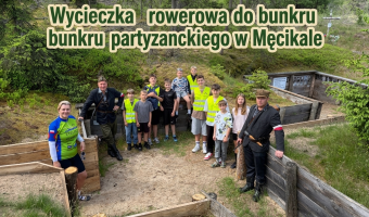 Wycieczka rowerowa do bunkru partyzanckiego w Męcikale'2026